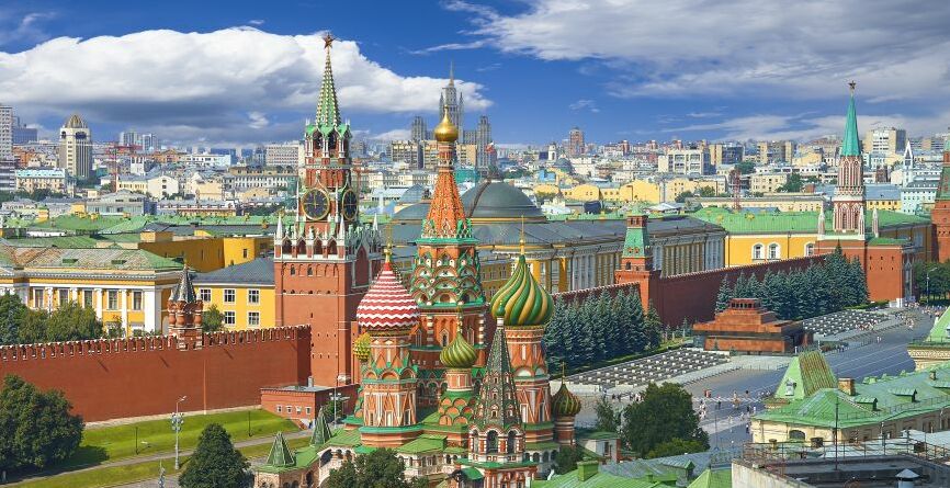 Картина на холсте Кремль, арт hd1540801
