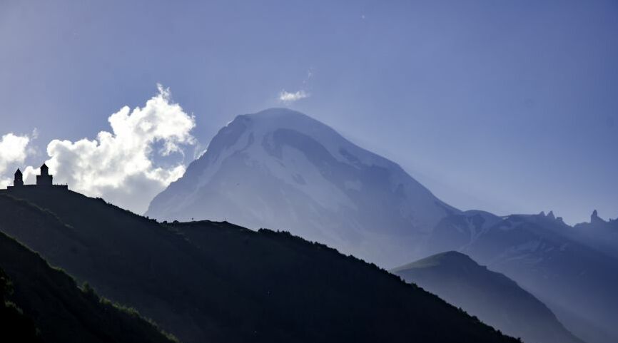 Картина на холсте Горы, арт hd1490401